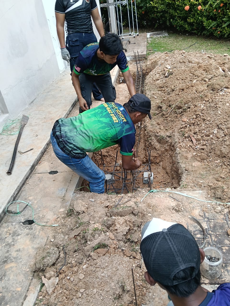 Kerja civil oleh Plumber Melayu